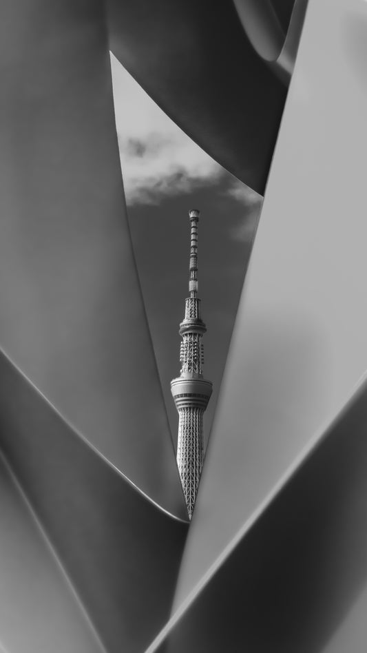 「 ICON 」 - A WINDOW TO THE BEYOND - MONOCHROME